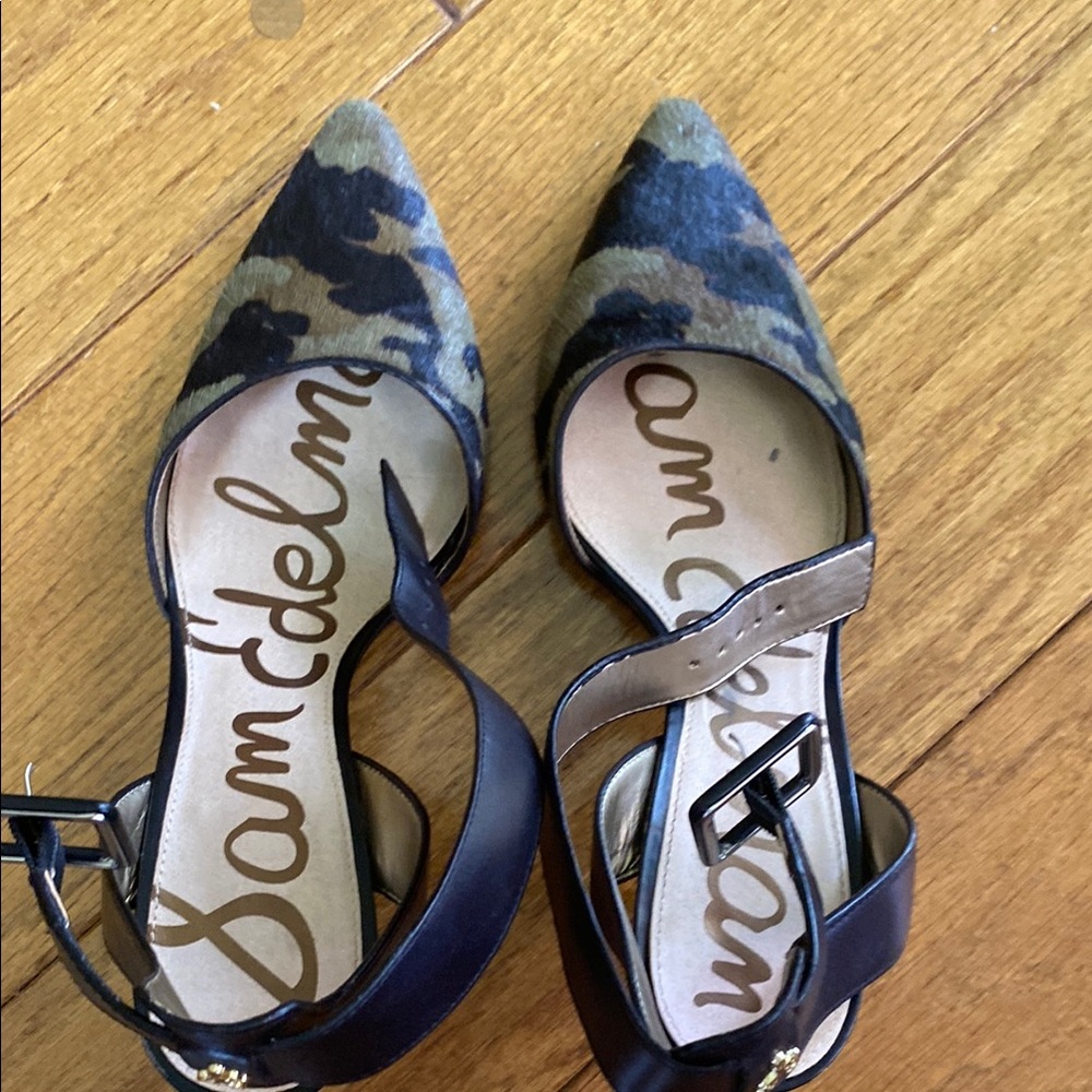 Sam Edelman Camouflage Pointed Toe Flats
